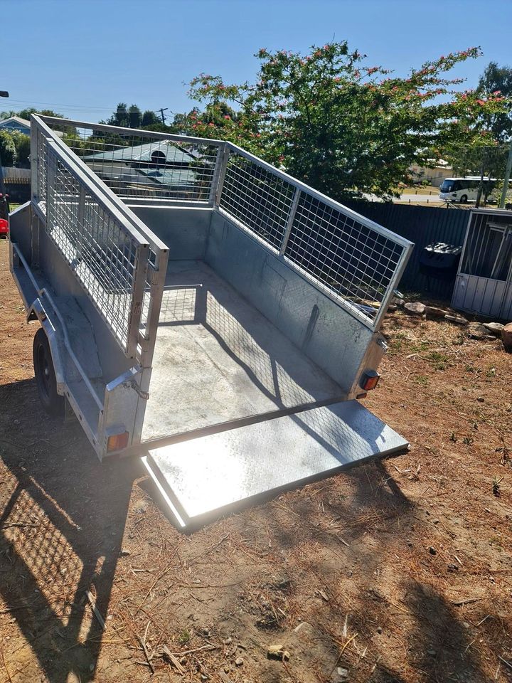 Single Axle Tipper Trailer