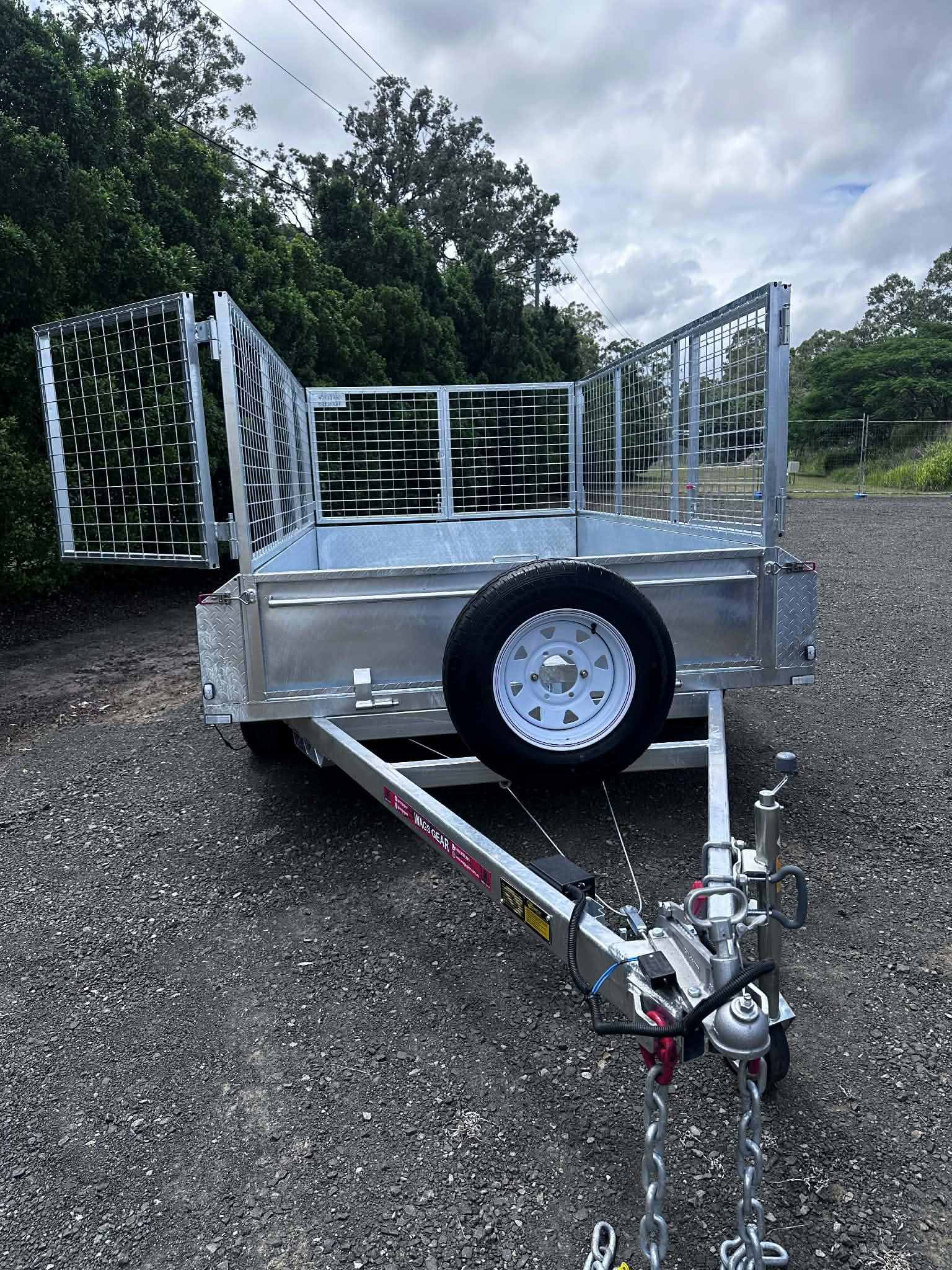 Box Trailer Barn Door