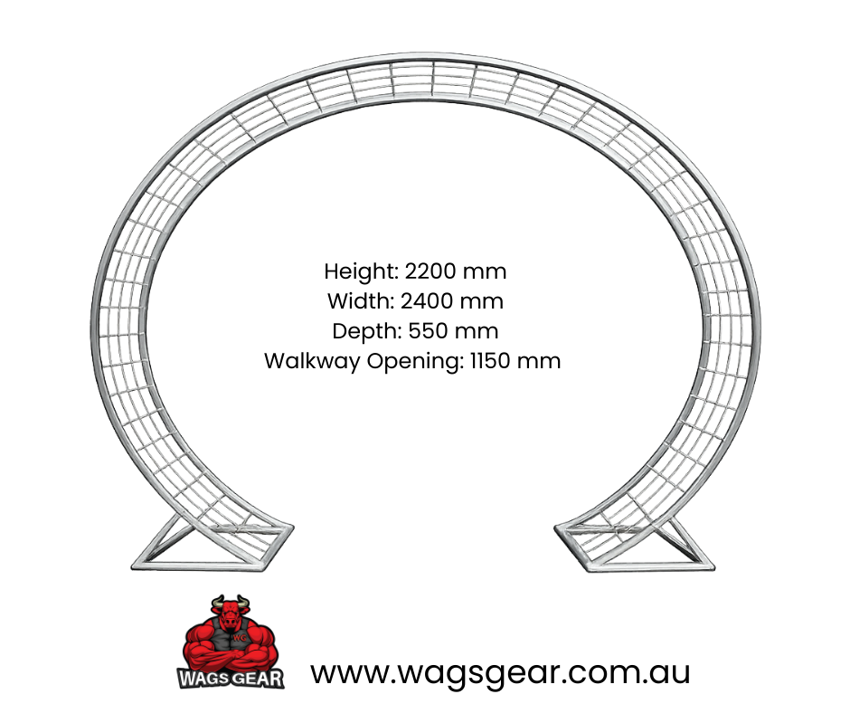 Circular Garden Arbour Moongate