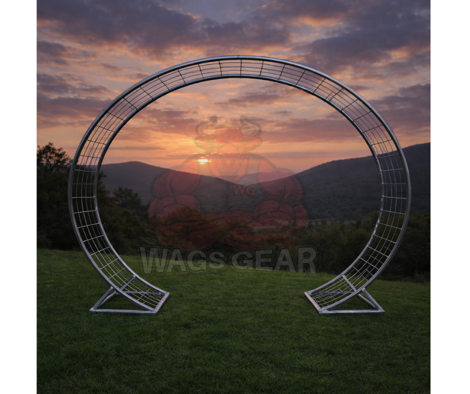 Circular Garden Arbour Moongate