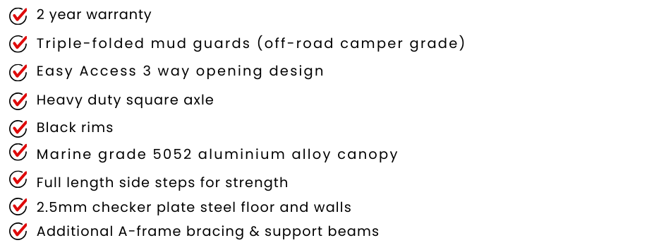 Why Choose Our Trailers Tradie Canopy