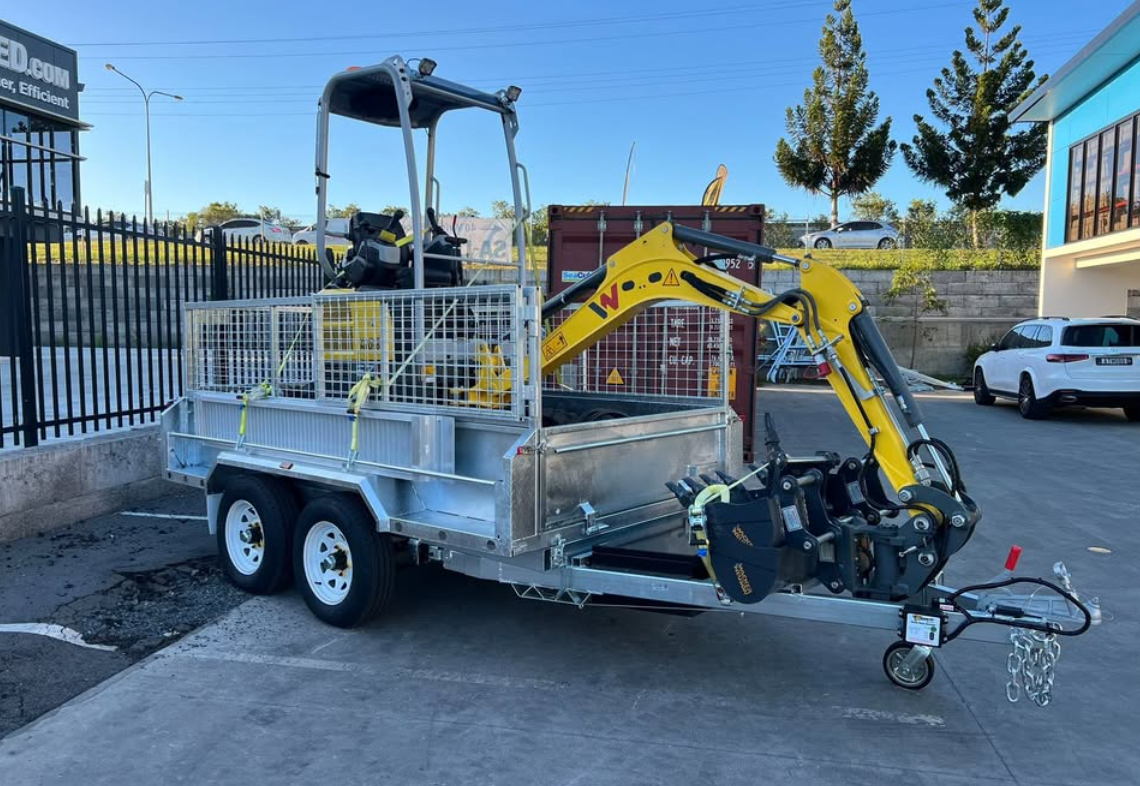 Hydraulic trailers 3500kg