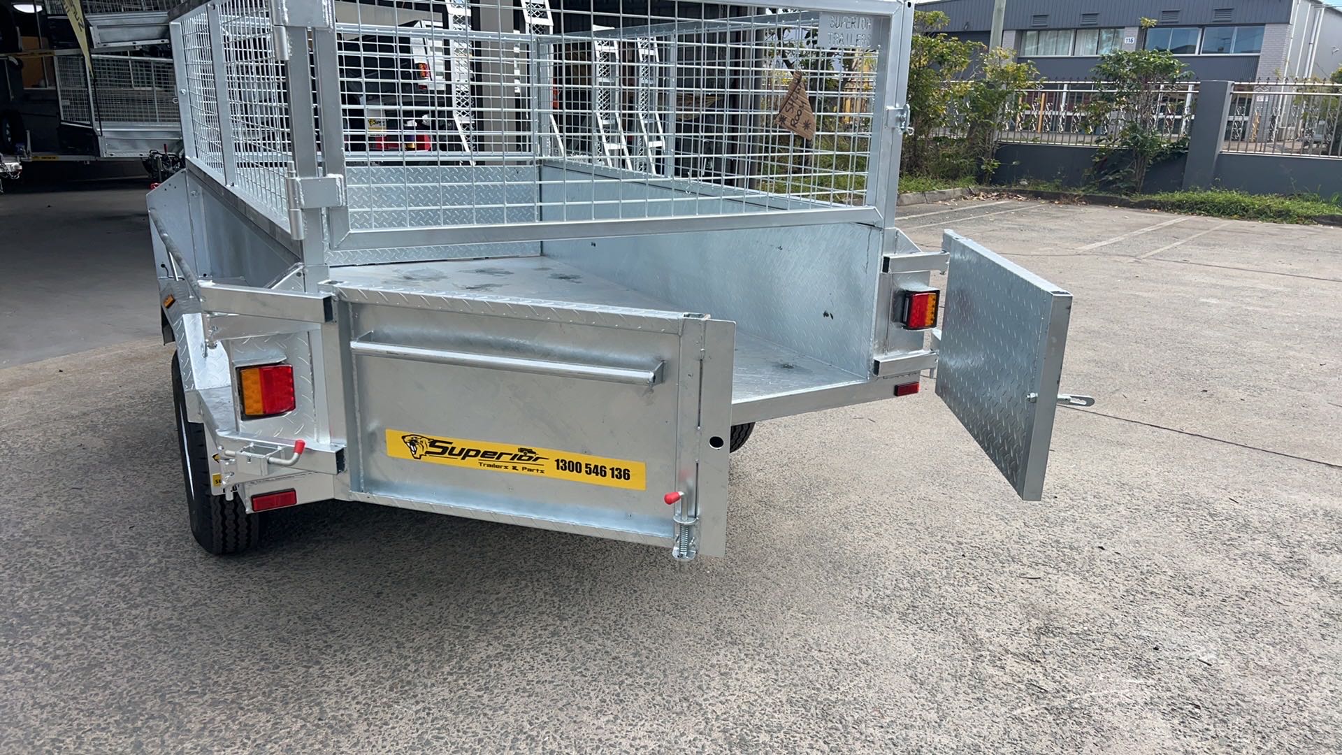 Hydraulic Tipper Sides Upgrade 500mm with Barn Doors